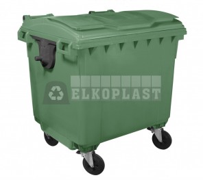 Container cu capac plat 1100L-lichidare stoc