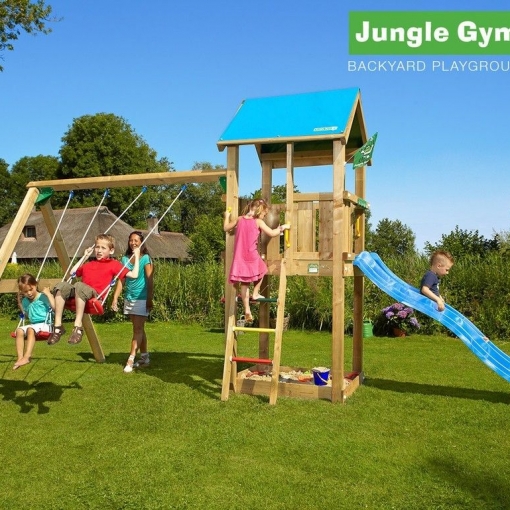 Ansambe de joaca - Jungle Gym Castle-Swing