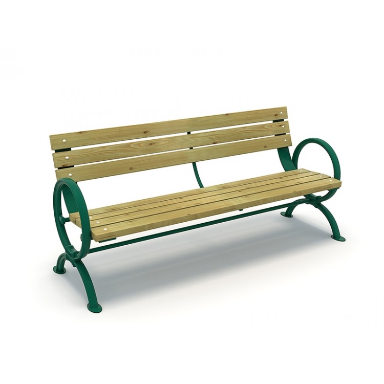 02B Mobilier urban stradal Banca exterior parc