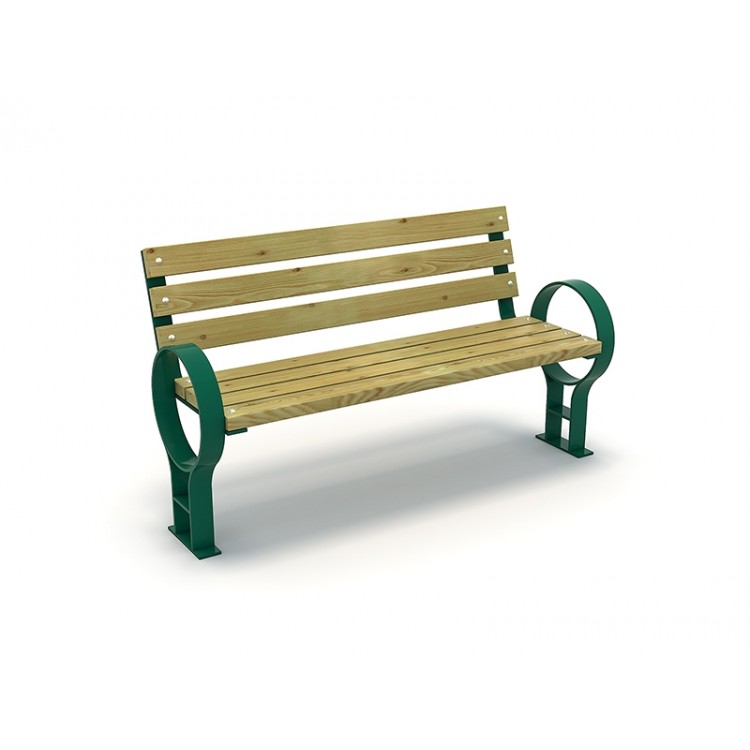 07B Mobilier urban stradal Banca exterior parc