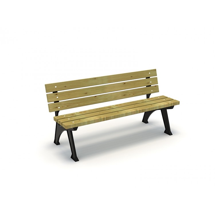 17B Mobilier urban stradal Banca exterior parc