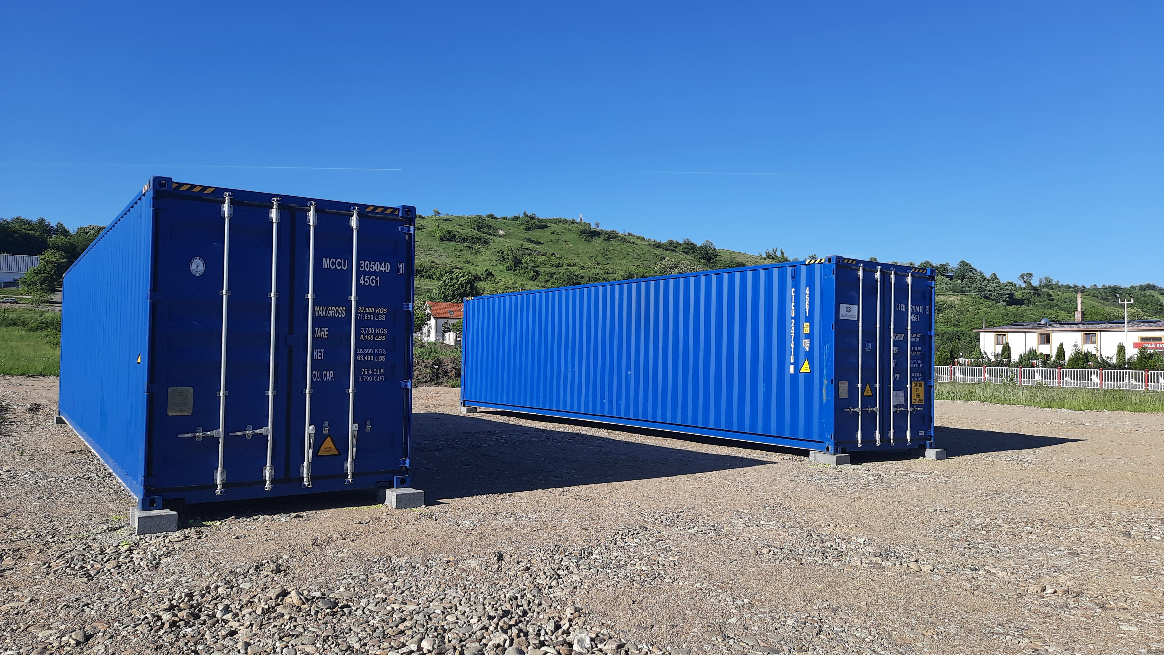 CONTAINERE MARITIME PENTRU DEPOZITARE (12M)