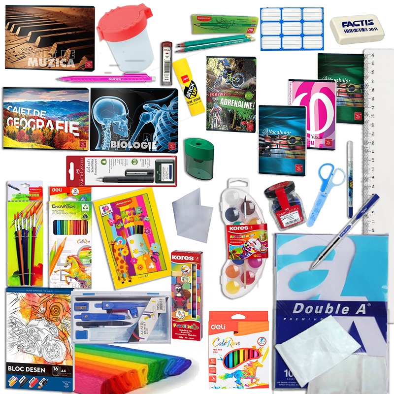 Pachet rechizite scolare Superior clasele 3 - 4