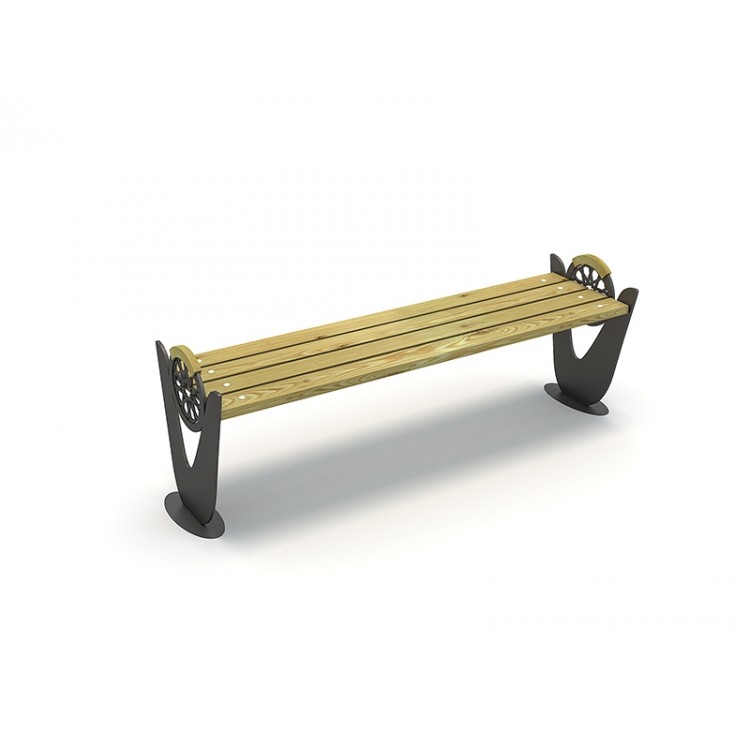 34B Mobilier urban stradal Banca exterior parc