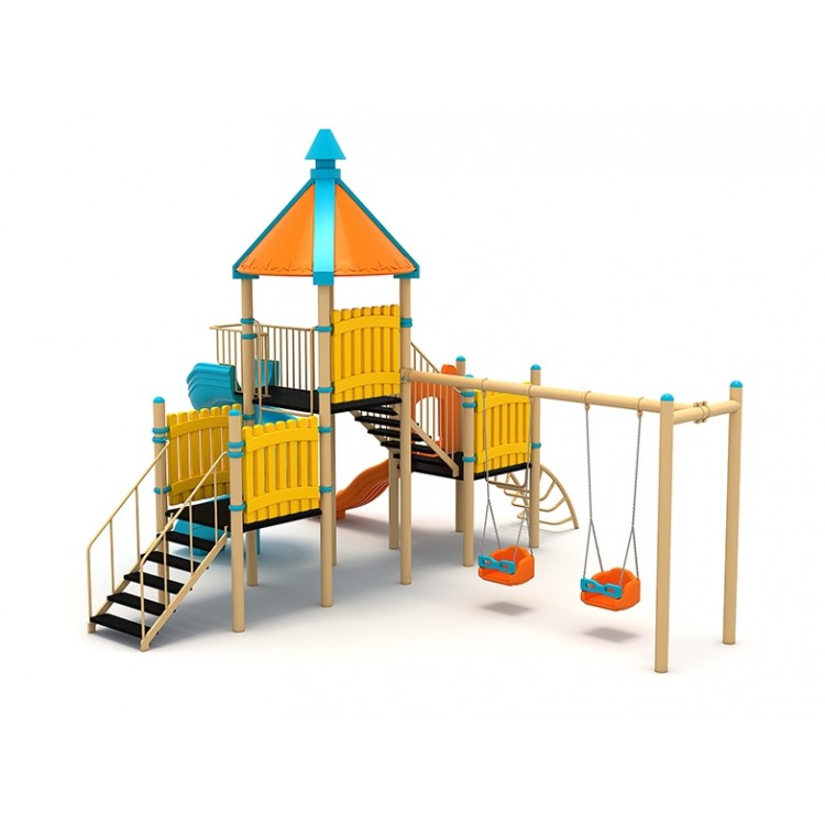 68M Clasic Echipament loc de joaca exterior parc din metal