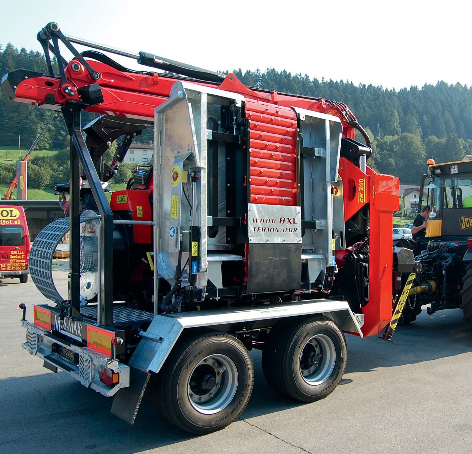 Tocător lemn MUSMAX 8 XL Z