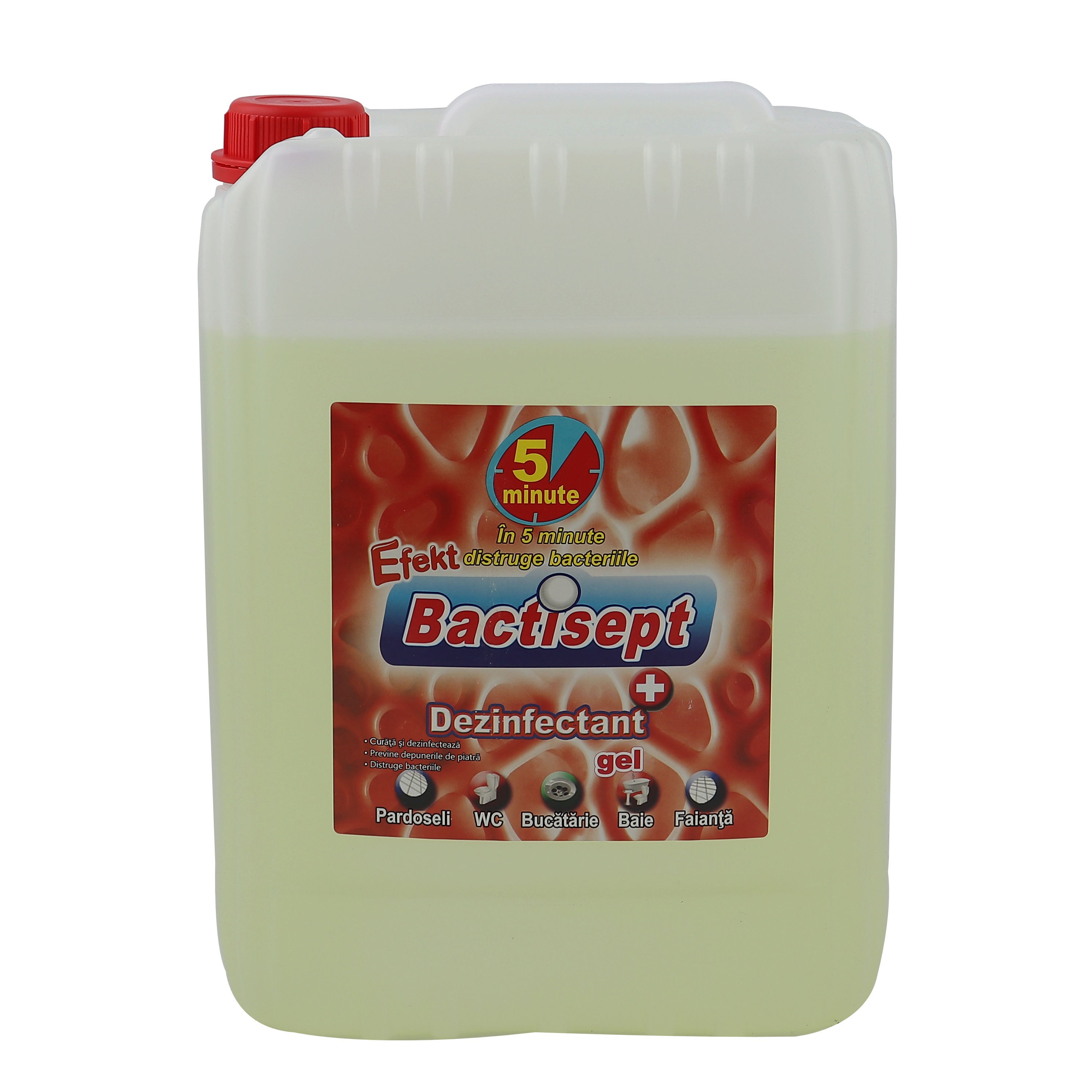 Dezinfectant gel concentrat pentru suprafete - AVIZ BIO