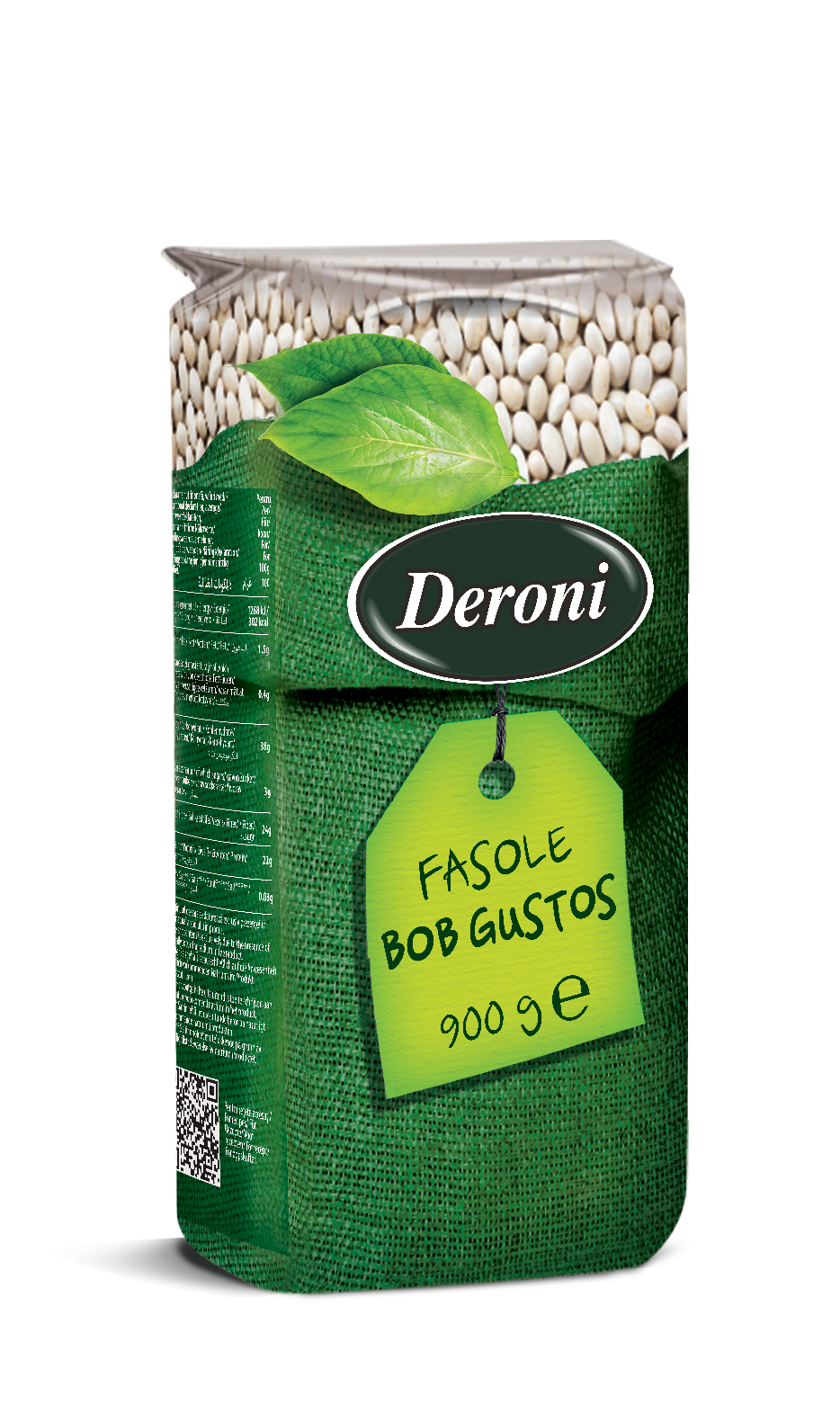 FASOLE DERONI BOB GUSTOS 900 G