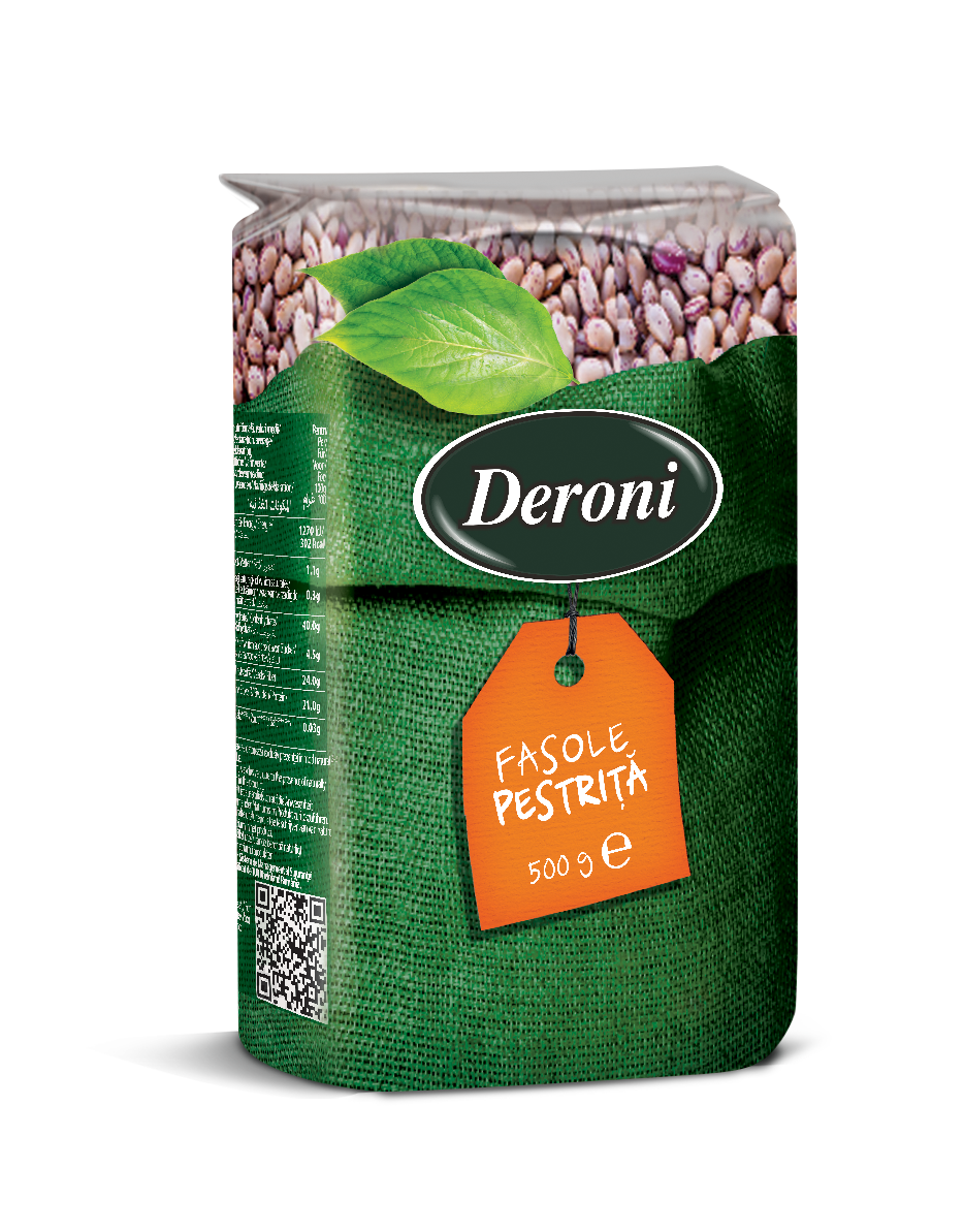 FASOLE DERONI PESTRITA 500 G
