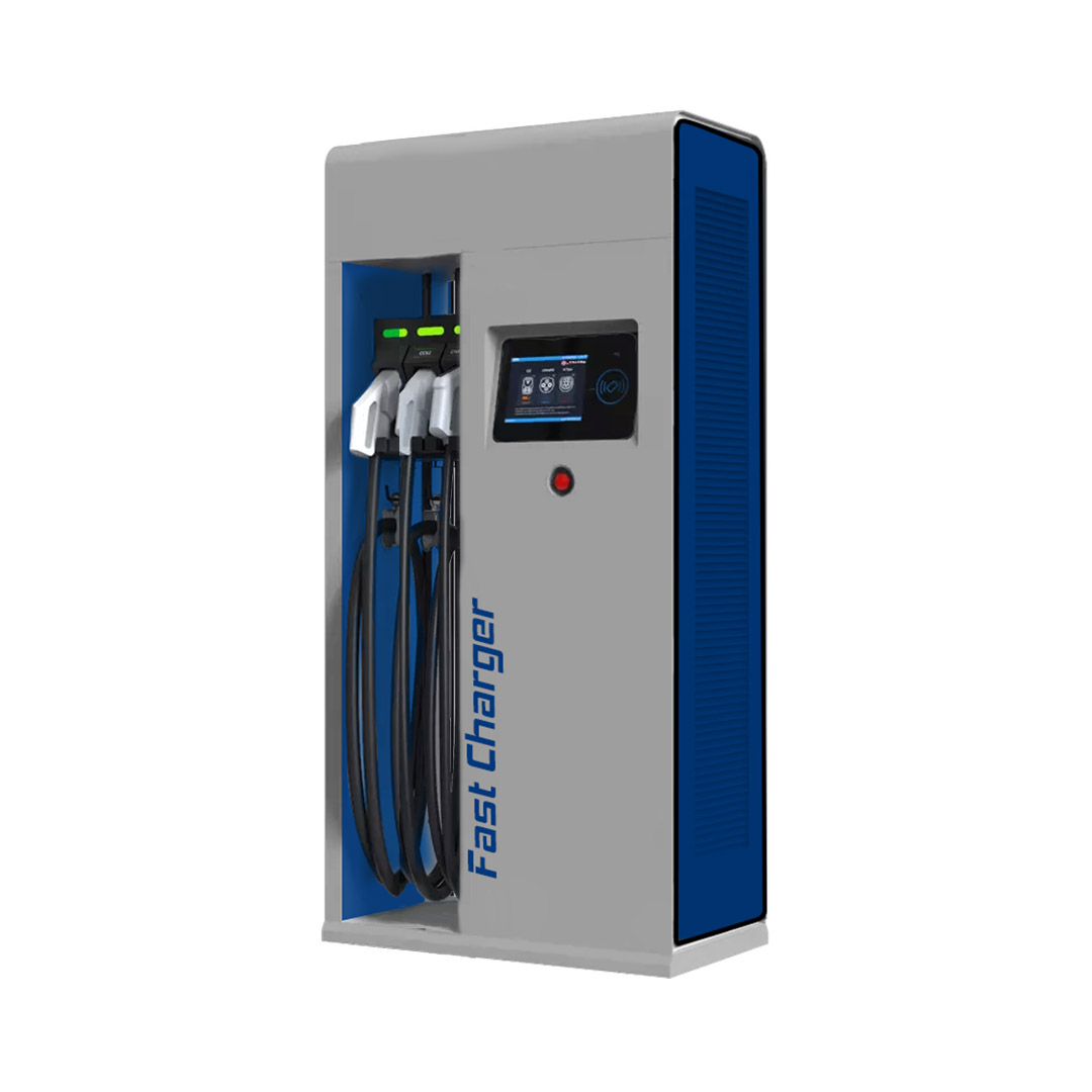 Statie incarcare AMPEVO DC 90 kW AC/CCS2/CHAdeMO
