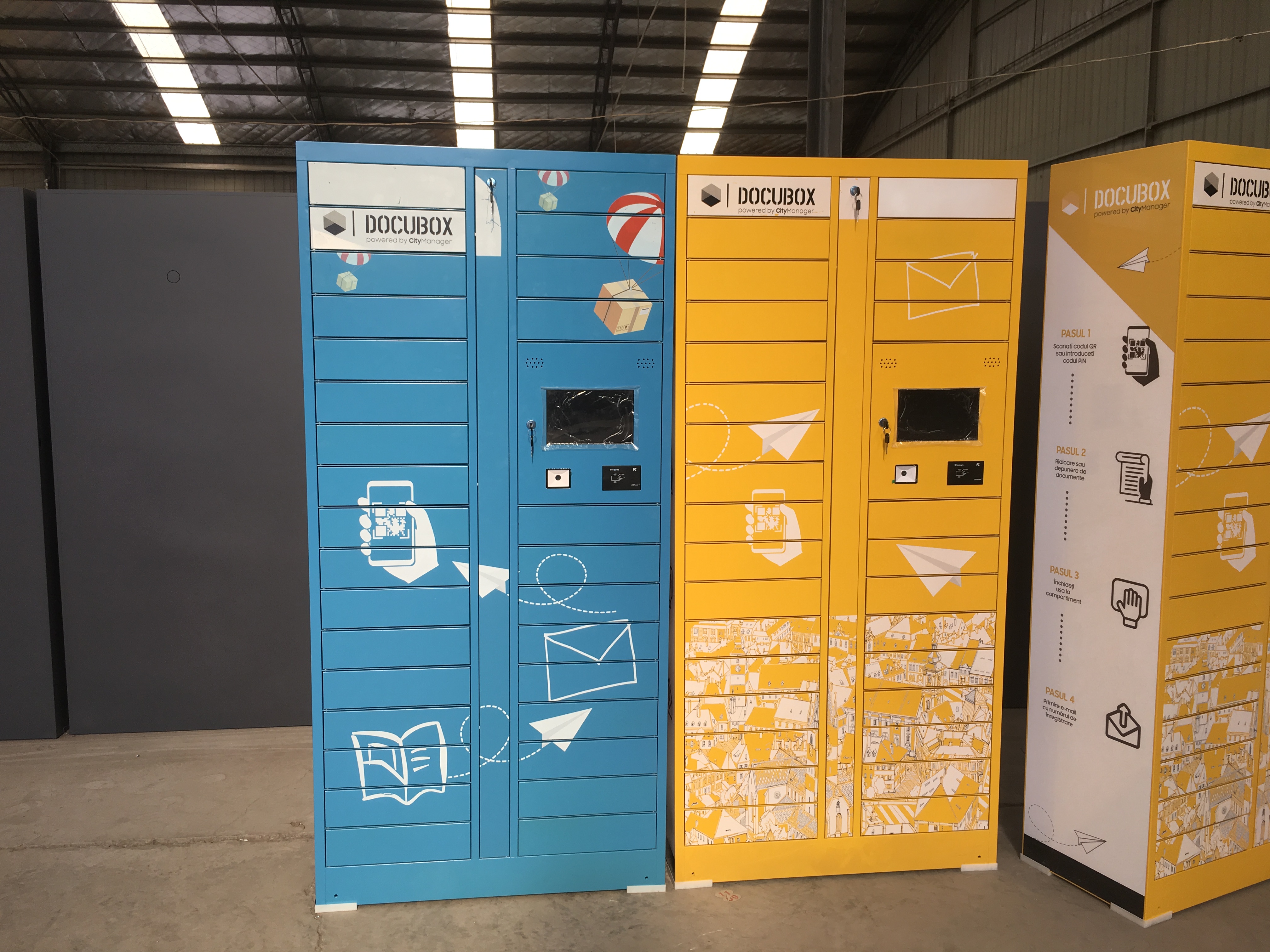 Docubox| lockere inteligente cu documente