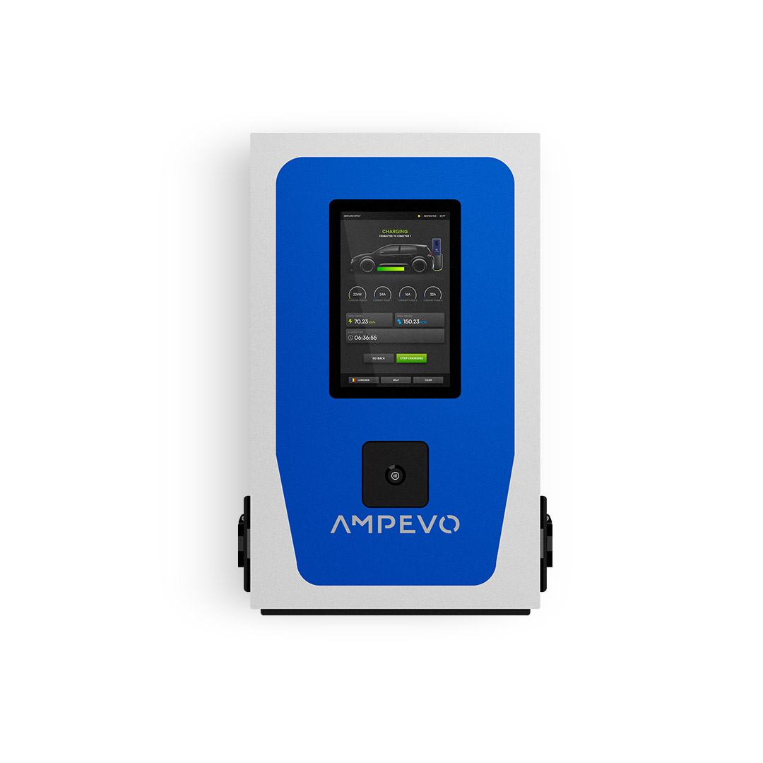 Statie incarcare AMPEVO GS344T2D - IK10  / 2 x 22kW