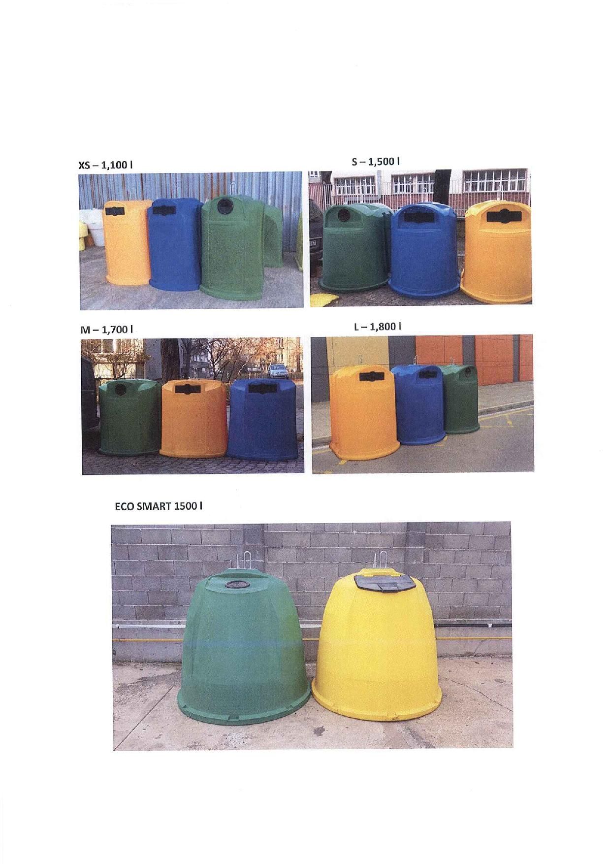 Container tip IGLOO 1,5 mc.