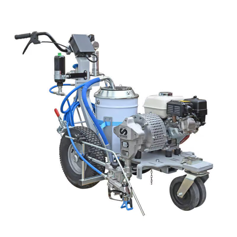 Mașina pentru marcaje rutiere Larius – Excalibur