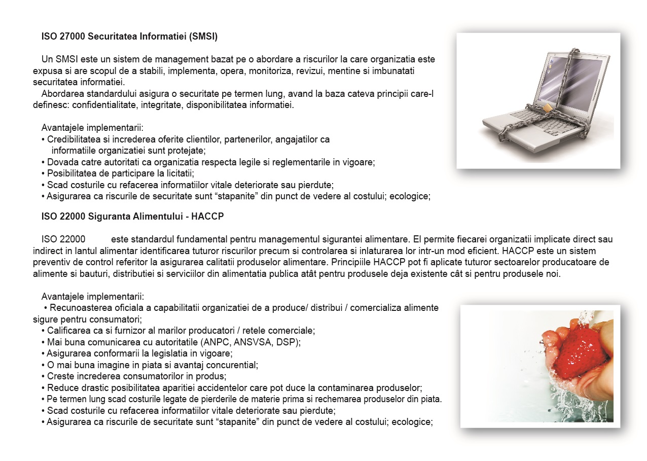 ISO 22000, ISO 27000