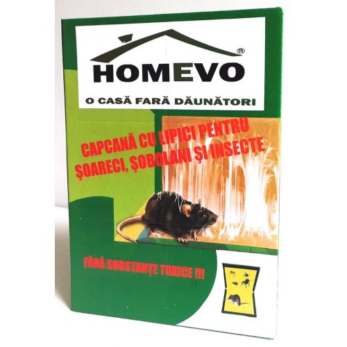 Capcana cu lipici pentru soareci si sobolani