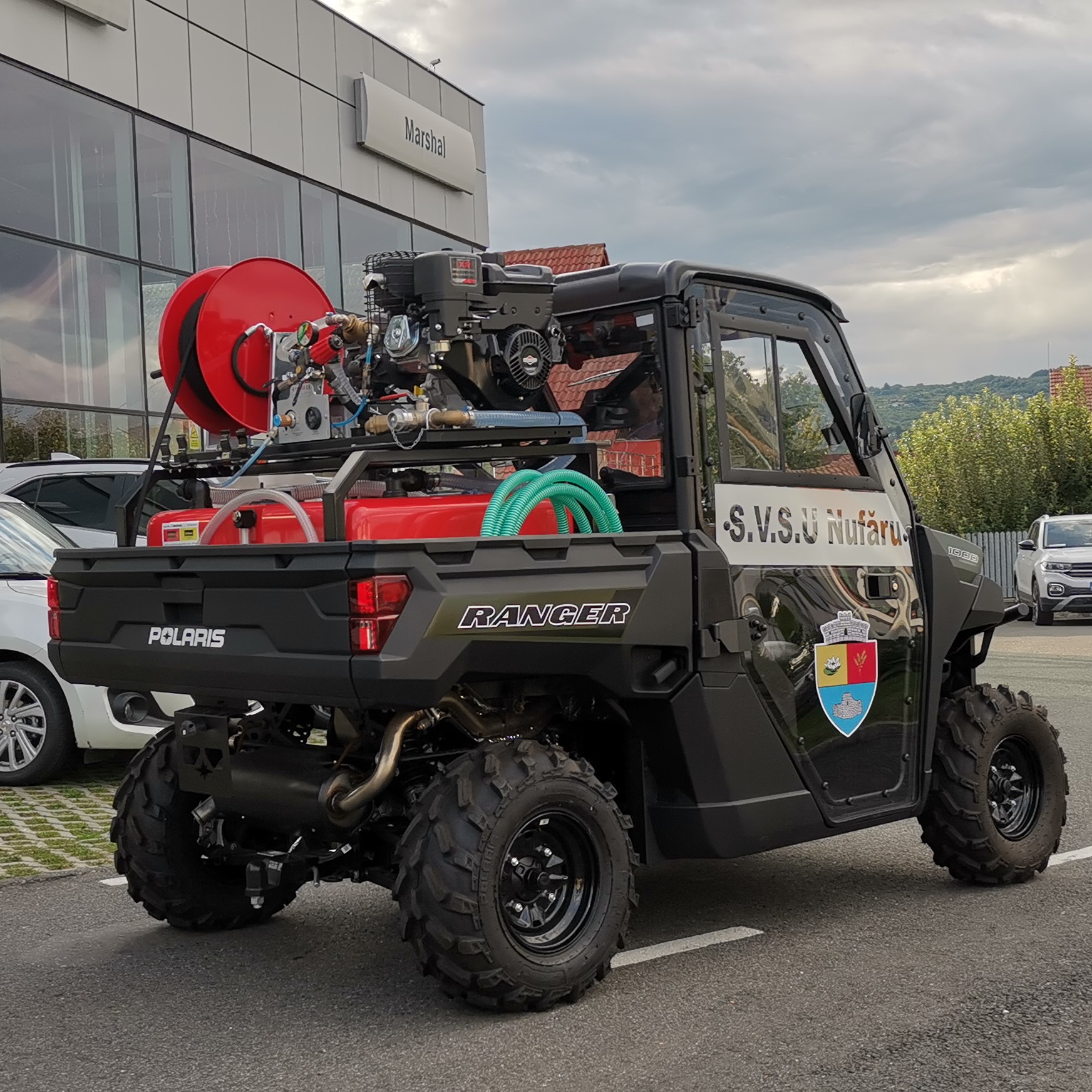 UTV POLARIS RANGER 1000 FIREGUARD - Vehicul 4x4 de interventie rapida la incendii
