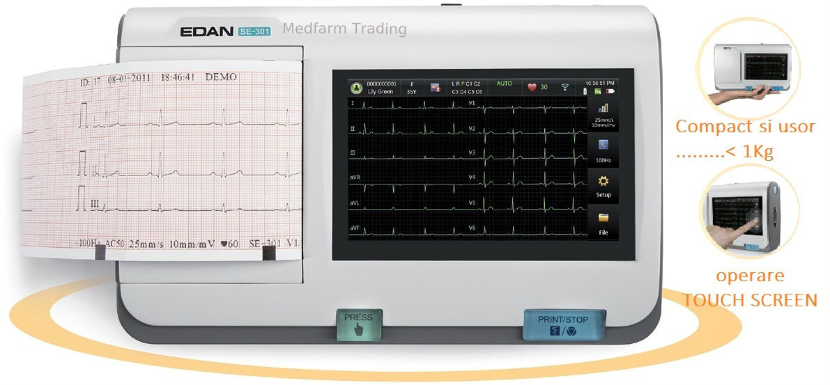 Electrocardiograf SE301