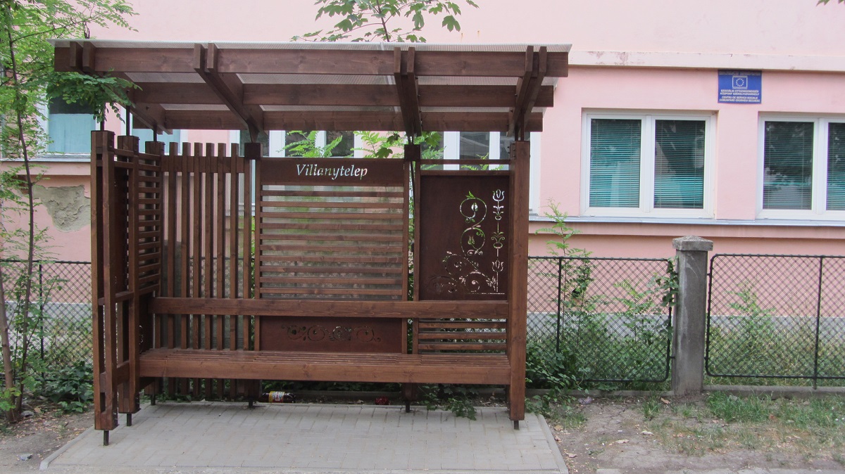 Stație de așteptare autobuz Folcstop - Tip1 cu Policarbonat