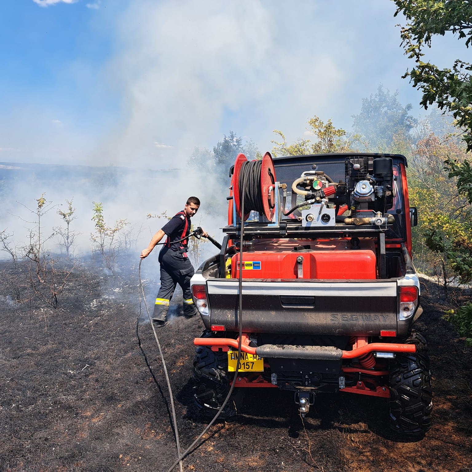 UTV SEGWAY 1000 FIREGUARD - Vehicul 4x4 de interventie rapida la incendii