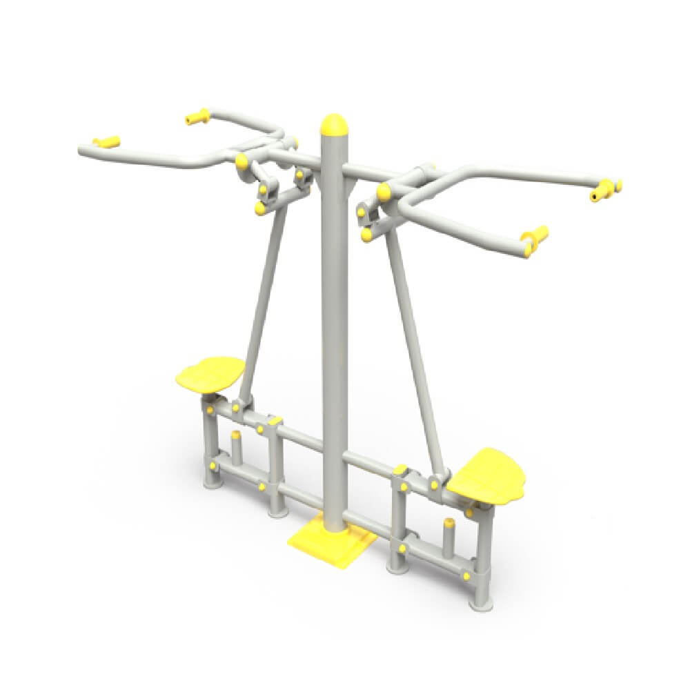 Aparat fitness exterior pentru brațe, talie și trunchi - A15