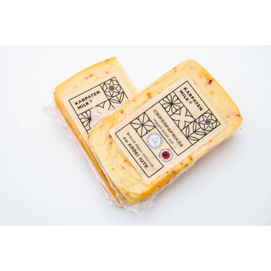 Brânză maturată cu ardei iute