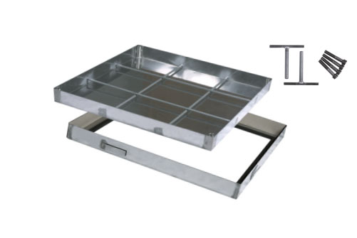 Capace de acces din otel