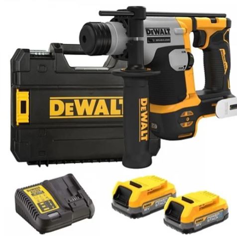 Ciocan rotopercutor cu acumulator DeWalt DCH172E2T, 18 V, XR, SDS Plus