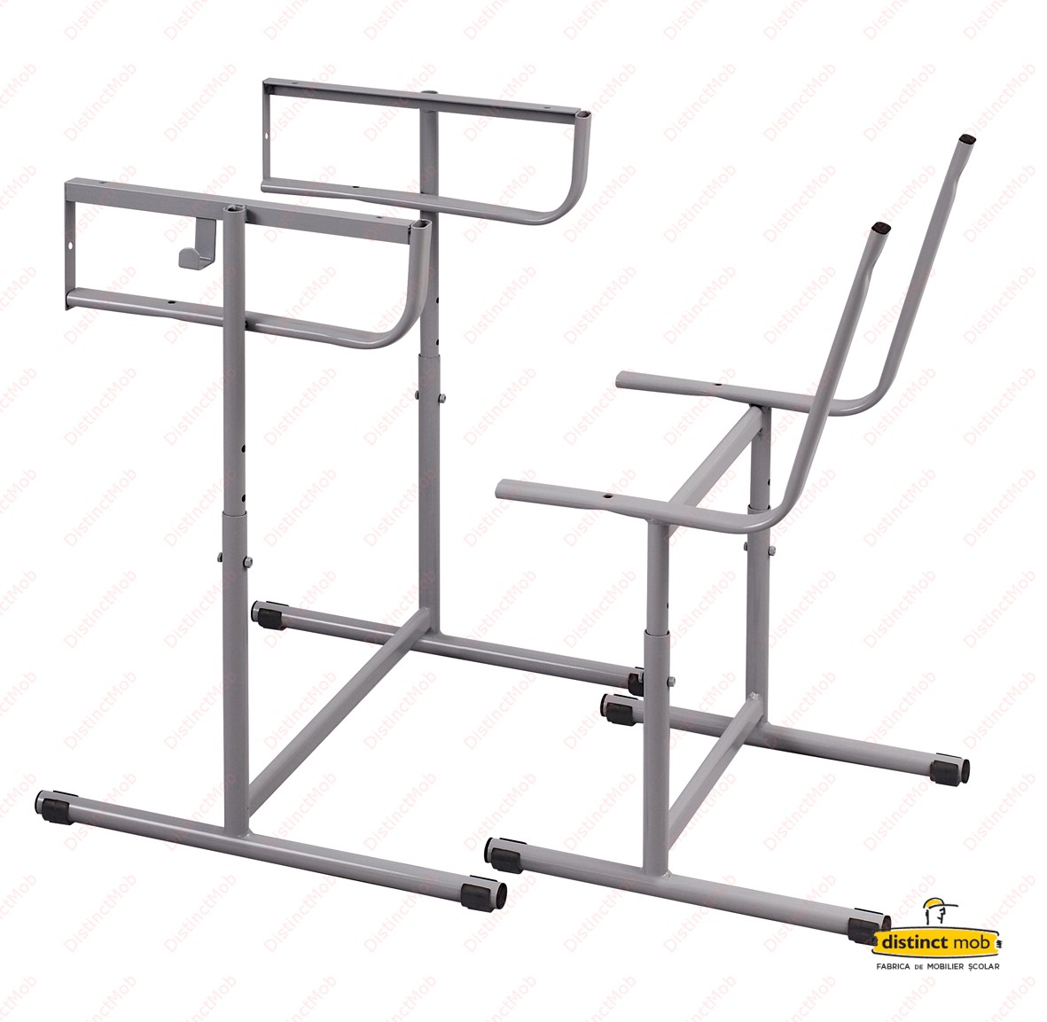 Cadru metalic set banca si scaun clasa pregatitoare