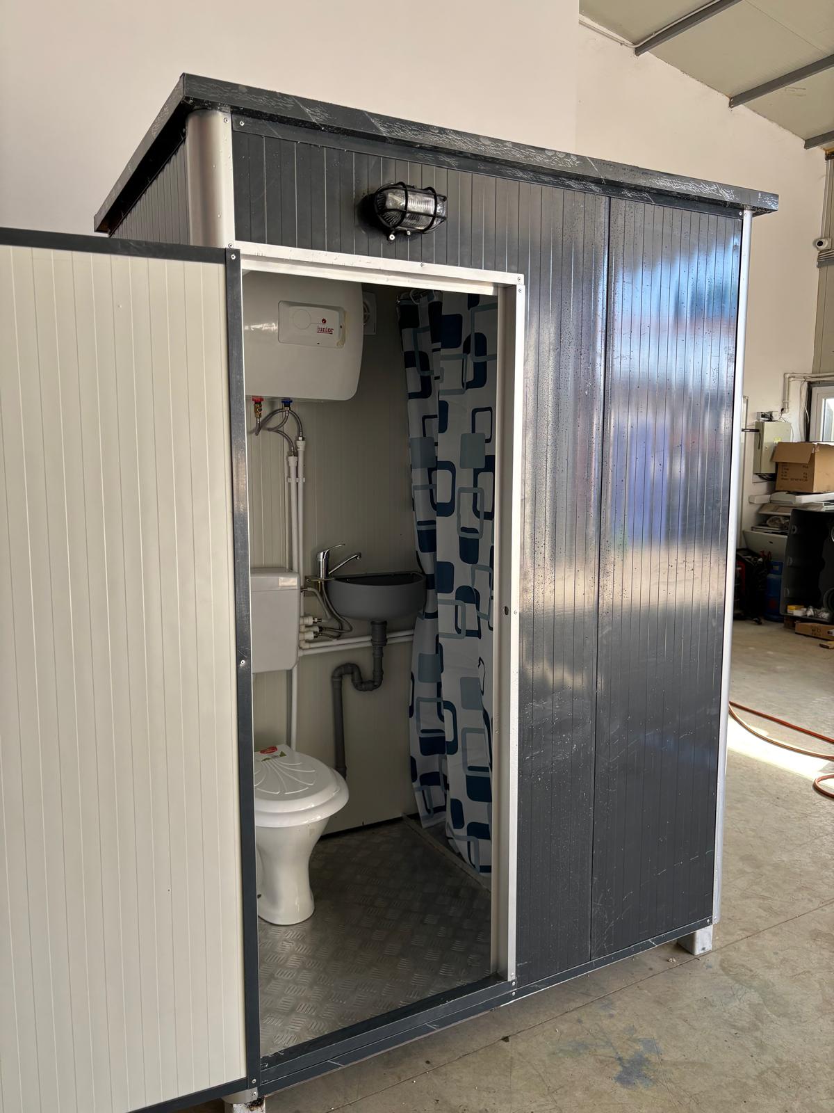 Toaleta ecologica racordabila cu DUS vas englezesc model Helsinky Double PLUS