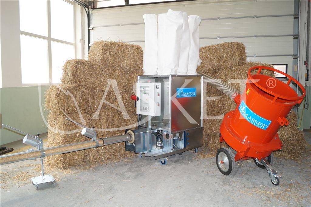 Linie brichetat BIOMASSER DUO SET DS7 ( pana la 160 kg/h )