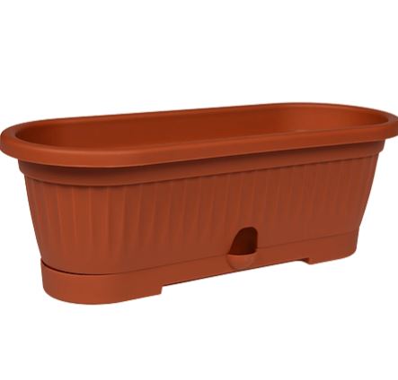 Jardiniera Verbena 300 cu suport, teracota