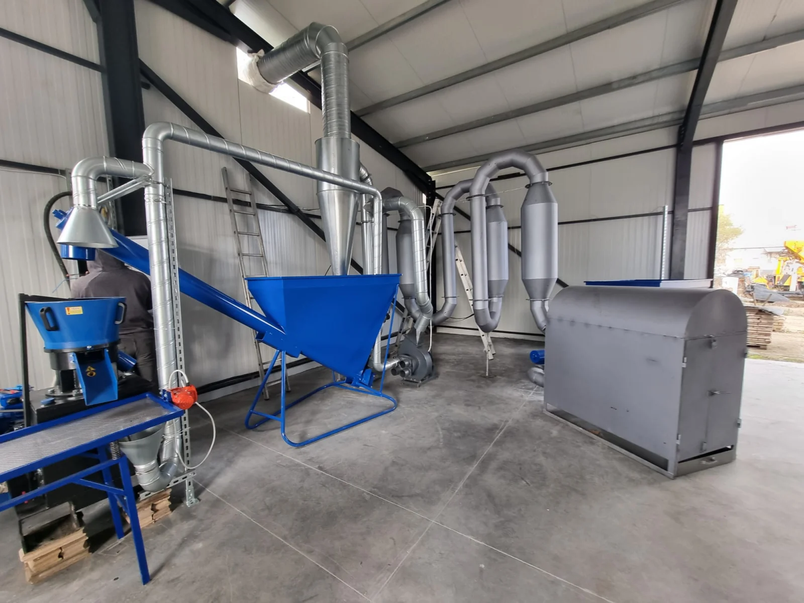 Linie producere peleti nr. 3 Tehno MS