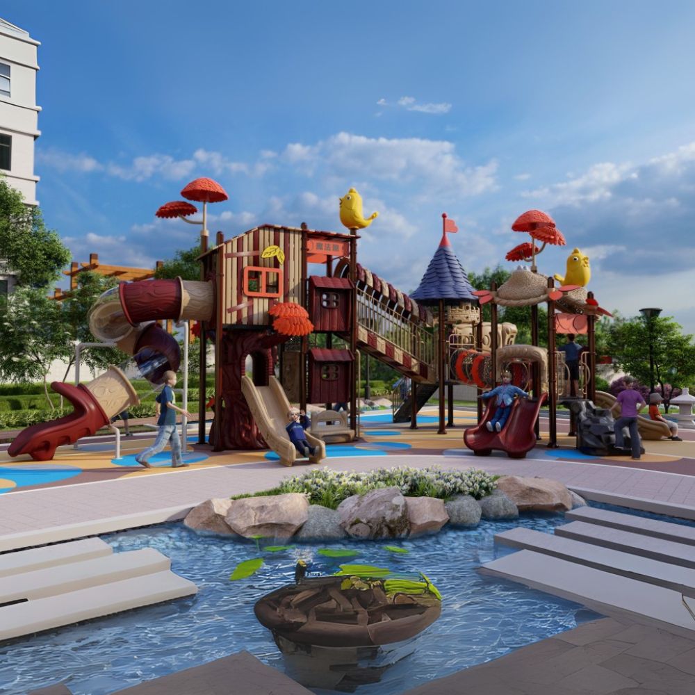 Loc de joaca de exterior Ancient Tree 2