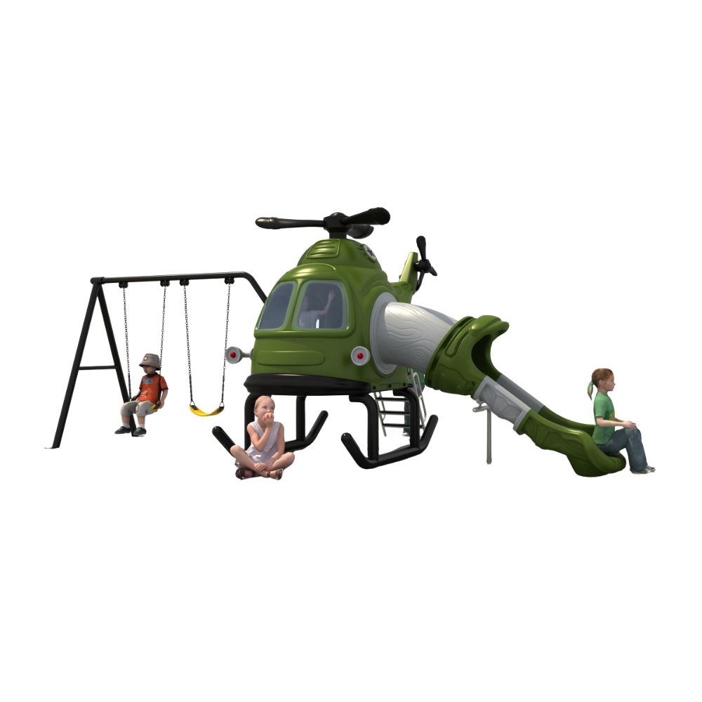 Loc de joaca de exterior Helicopter 7