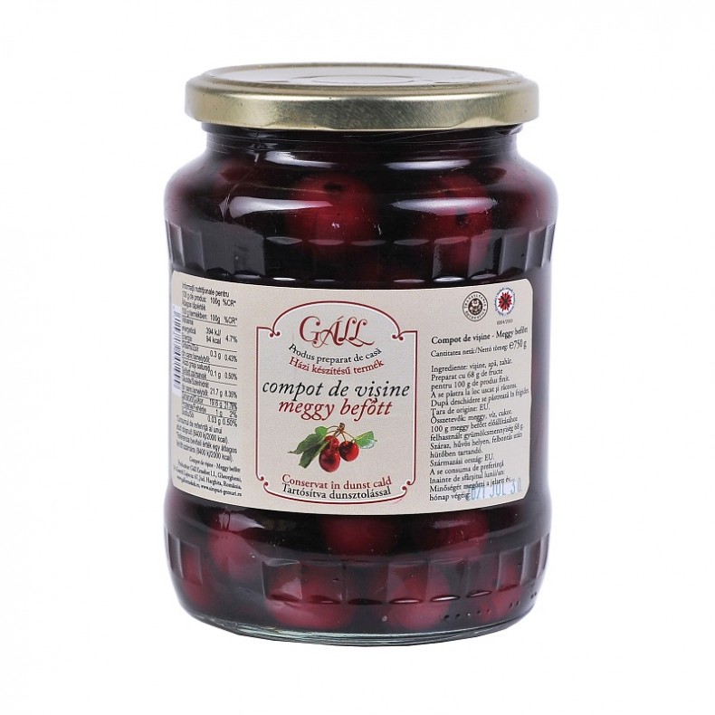 Meggy befőtt  / Compot de vișine