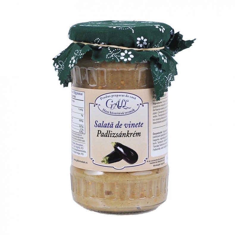 Padlizsánkrém / Salată de vinete