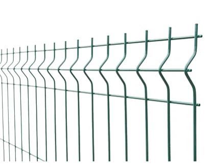 Panou gard bordurat zincat, verde, RAL 6005, 1700 x 2500 mm