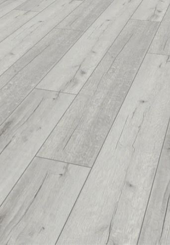 Parchet laminat 12 mm Kronotex Stejar Rip Alb, clasa de trafic 33