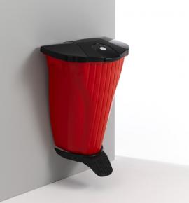 Cos gunoi plastic cu fixare pe perete WALL UP