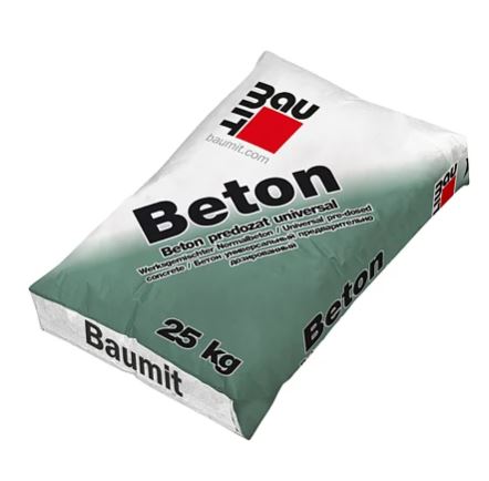 Beton predozat universal uscat, Baumit, interior / exterior, 25 kg