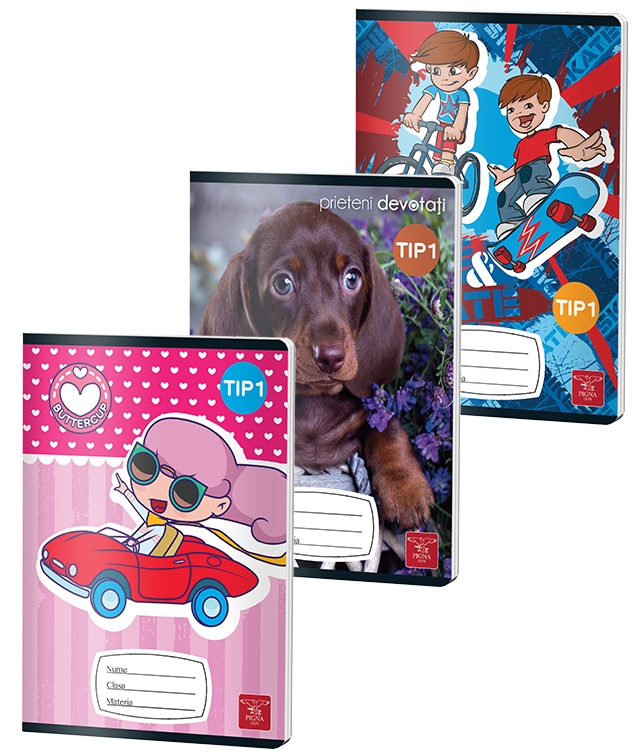 Caiet tip I, 24 file Pigna Clasic