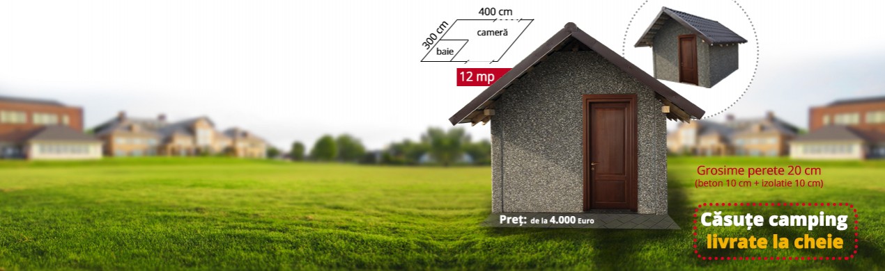 CASE ȘI CĂBĂNUȚE PREFABRICATE