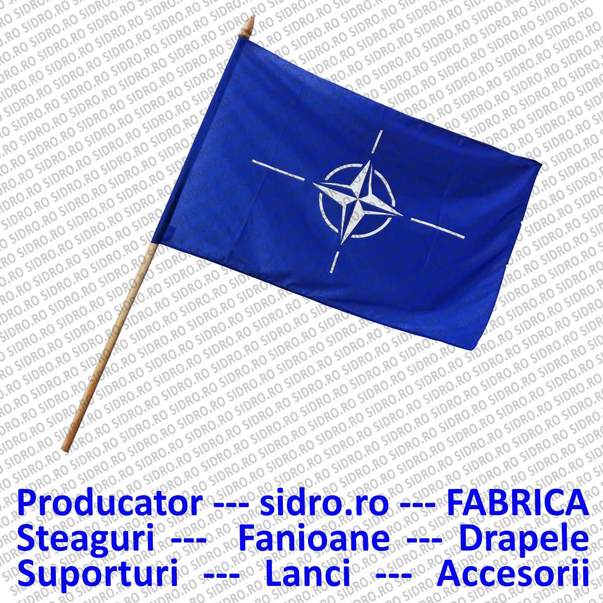 Steag NATO 135x90cm polyester 110g/mp