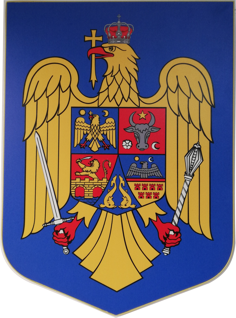 Stema ROMANIA PVC 530X390 mm