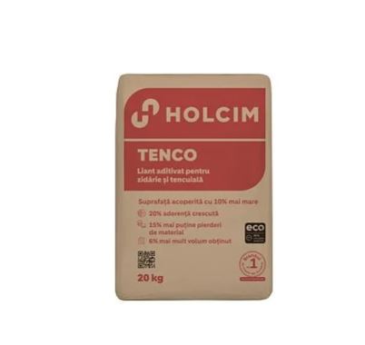 Liant aditivat Holcim Tenco® pentru zidarie si tencuiala, 20 Kg